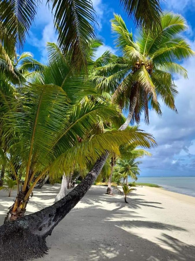 Paparei Beachfront Bungalows, Aitutaki Arutanga Dış mekan fotoğraf