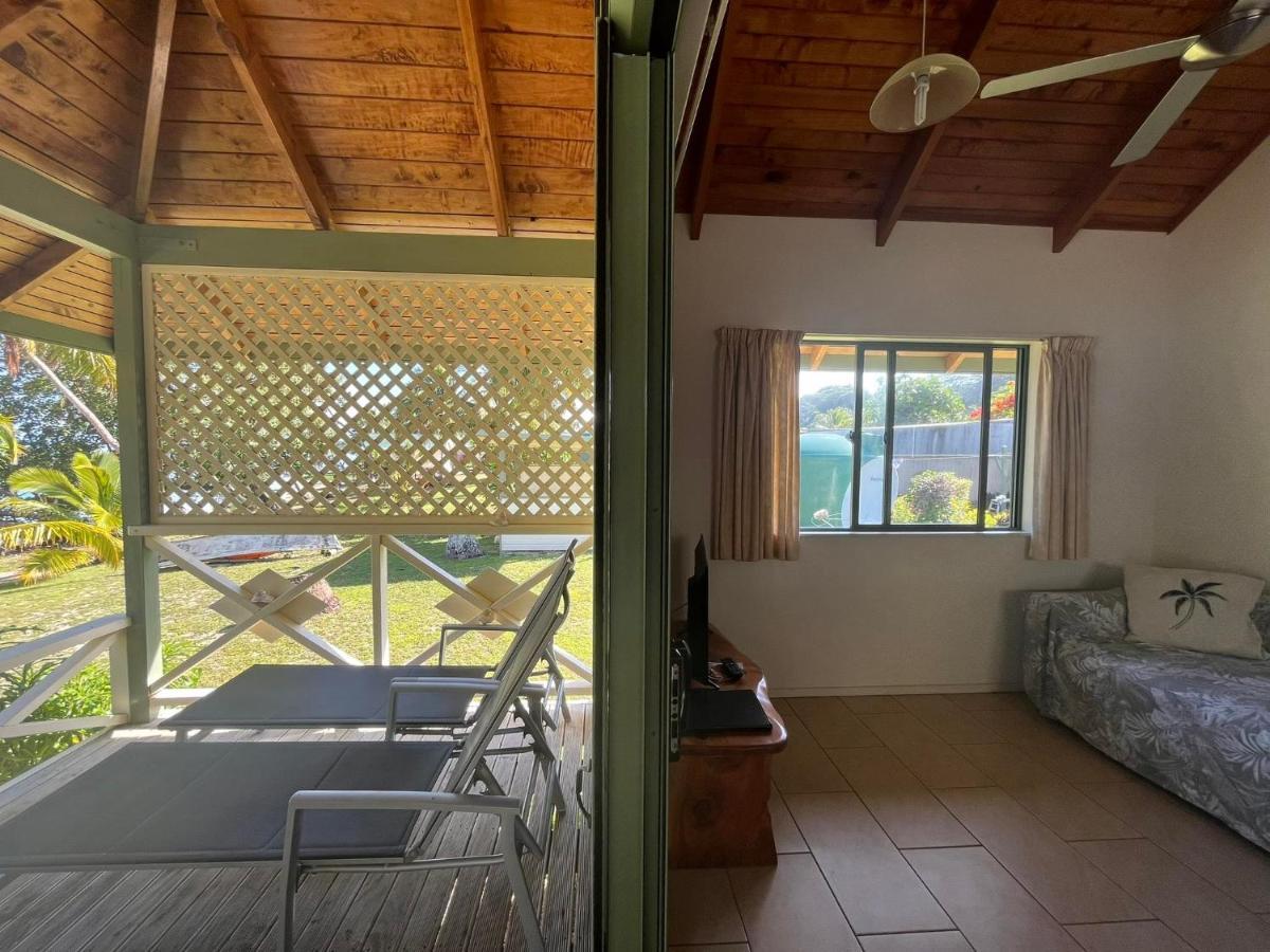 Paparei Beachfront Bungalows, Aitutaki Arutanga Dış mekan fotoğraf